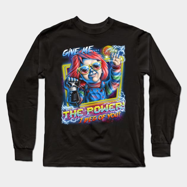 Give Me the Power Long Sleeve T-Shirt by Punksthetic